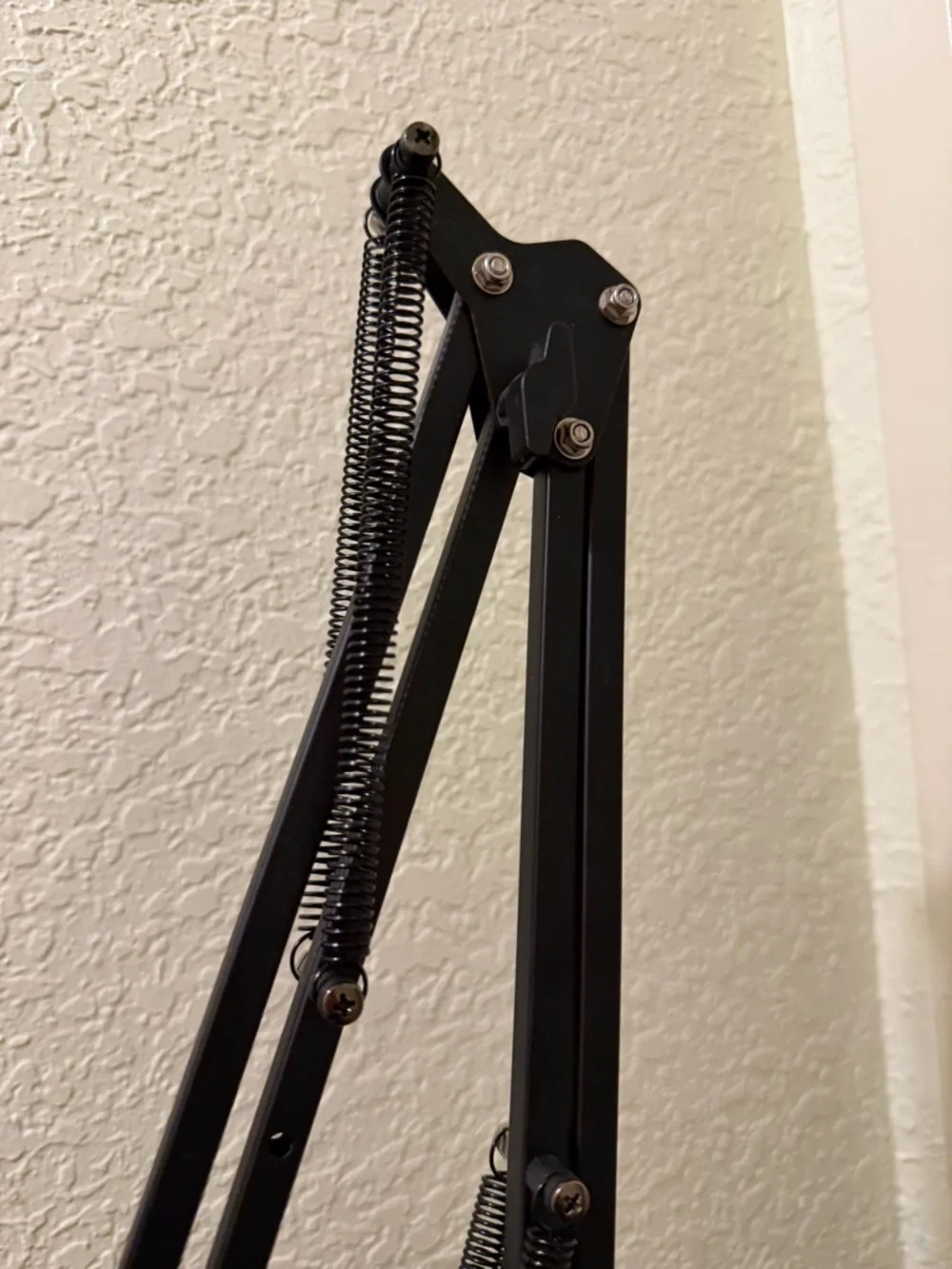 HyperX Microphone with an Amazon arm boom